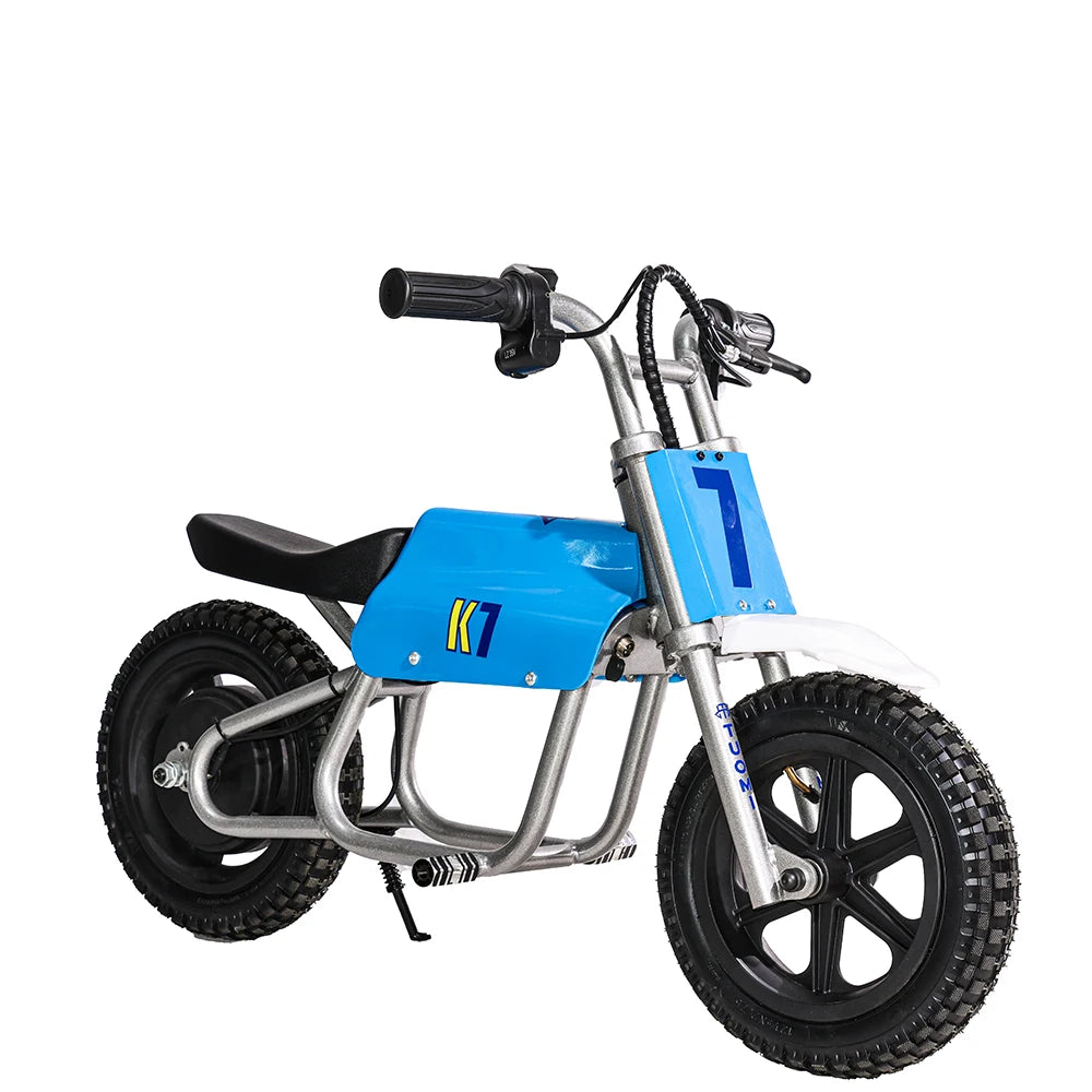 Customizable 250W Brushless Motor 12-Inch Tire Children's Electric Bicycle with 3.6Ah Battery Capacity Kids' Bike - GilloServ
