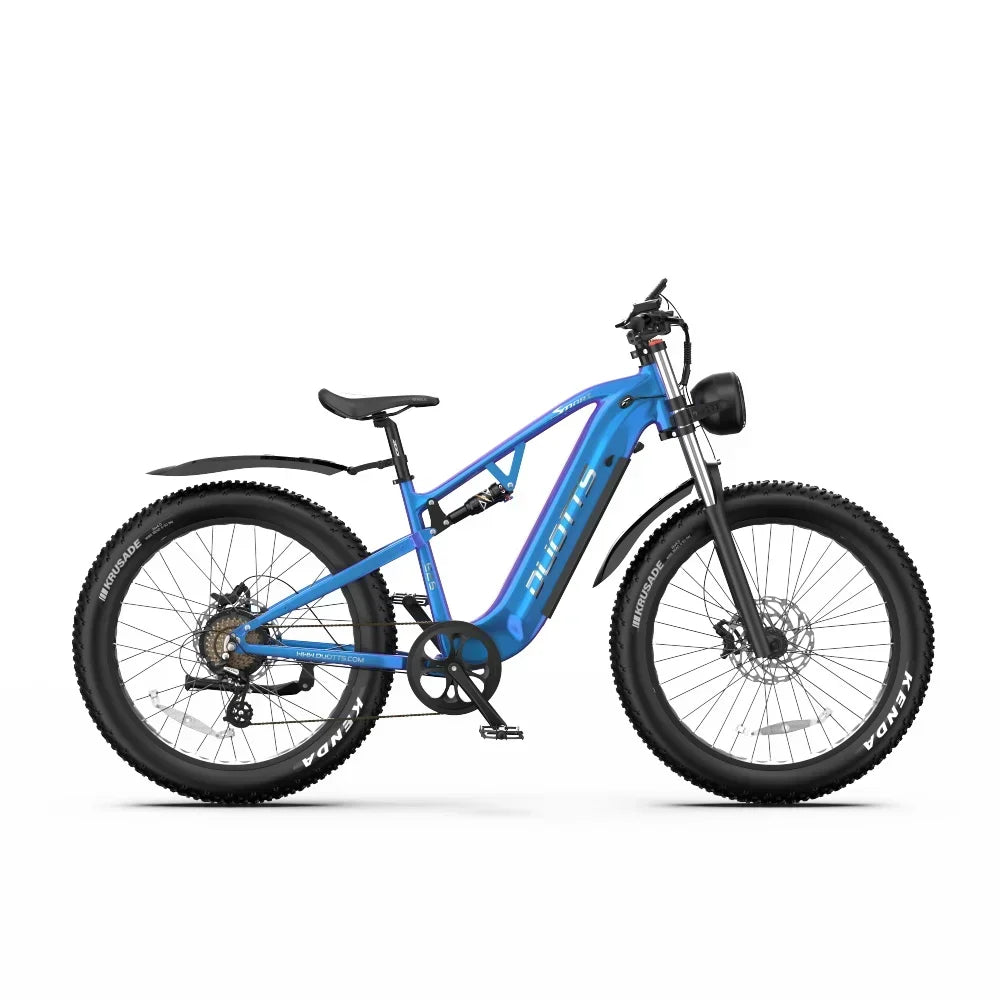 HOT Cross Country E26//E-Mountain Bike Dual Suspension For Adult 48V// 20Ah Battery Dual Motor Hydraulic Brake - GilloServ