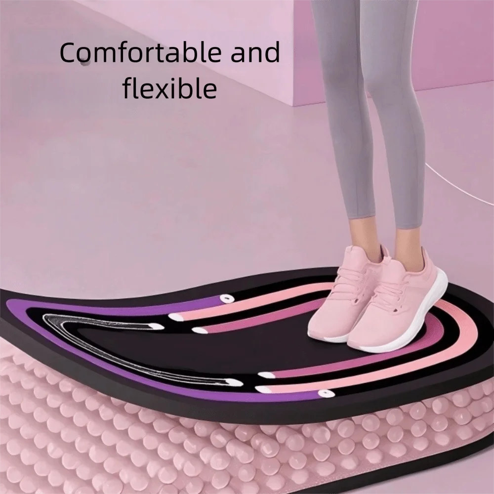 New Soundproof Yoga Mat Purple Black Thickened Fitness Board// High Density Jumping Rope Mat Women Men - GilloServ