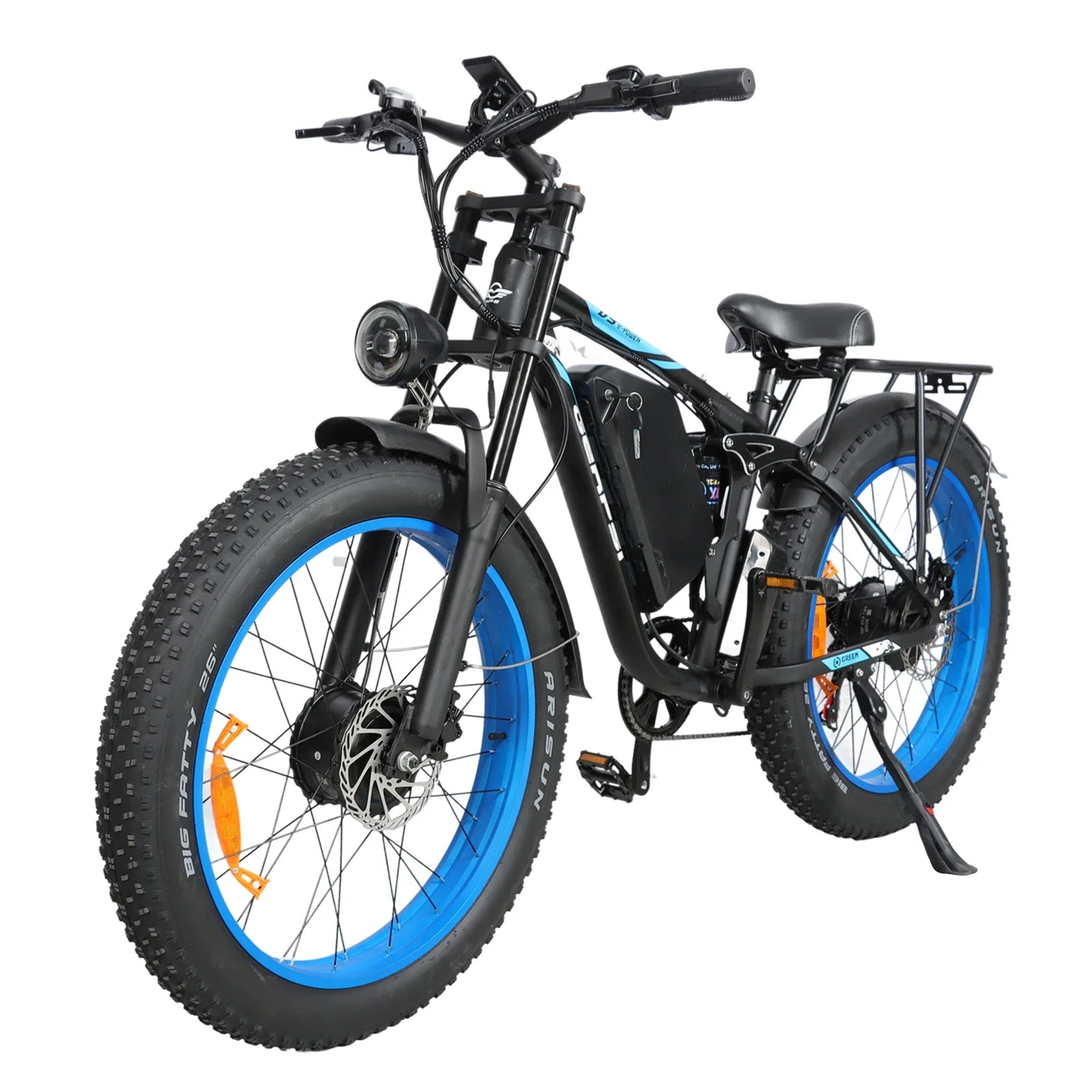 High Performance 2603 Electric bicycle 3000W Motor 48V25Ah-52V32Ah Battery City Commuter, Electric Bike 26inch ALL Terrain Tires - GilloServ