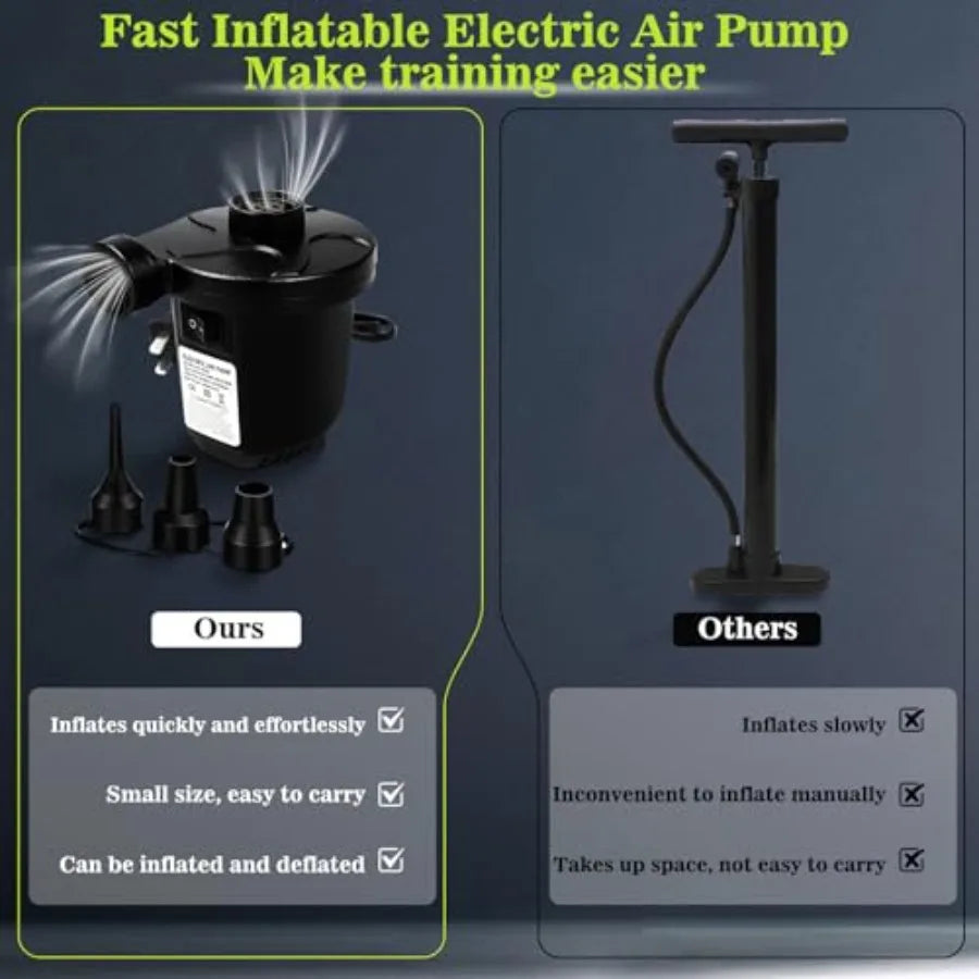 Freestanding Punching Bag for Adults Teens// 70'' Heavy Boxing Bag with Stand Includes Gloves Pump and Jump Rope Ideal for Home G - GilloServ