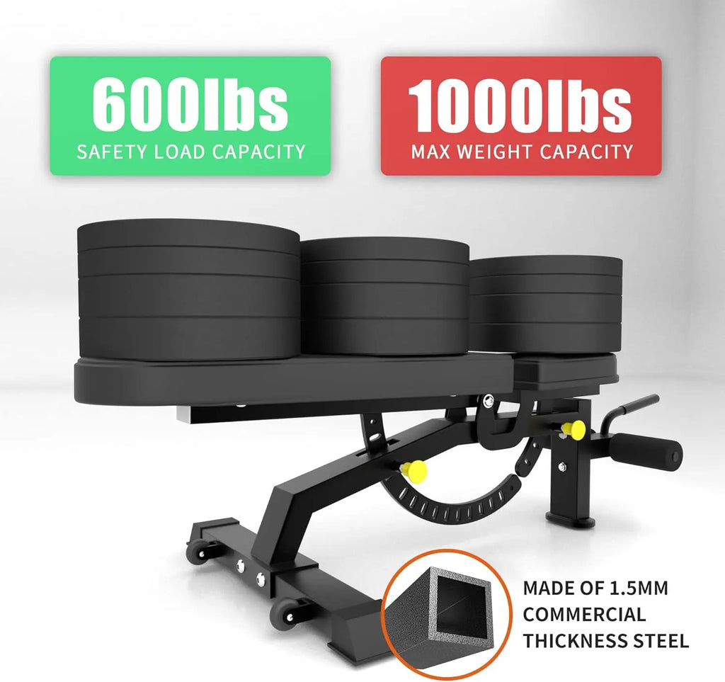Adjustable Strength Training Bench Press Home Full Body Workout - GilloServ