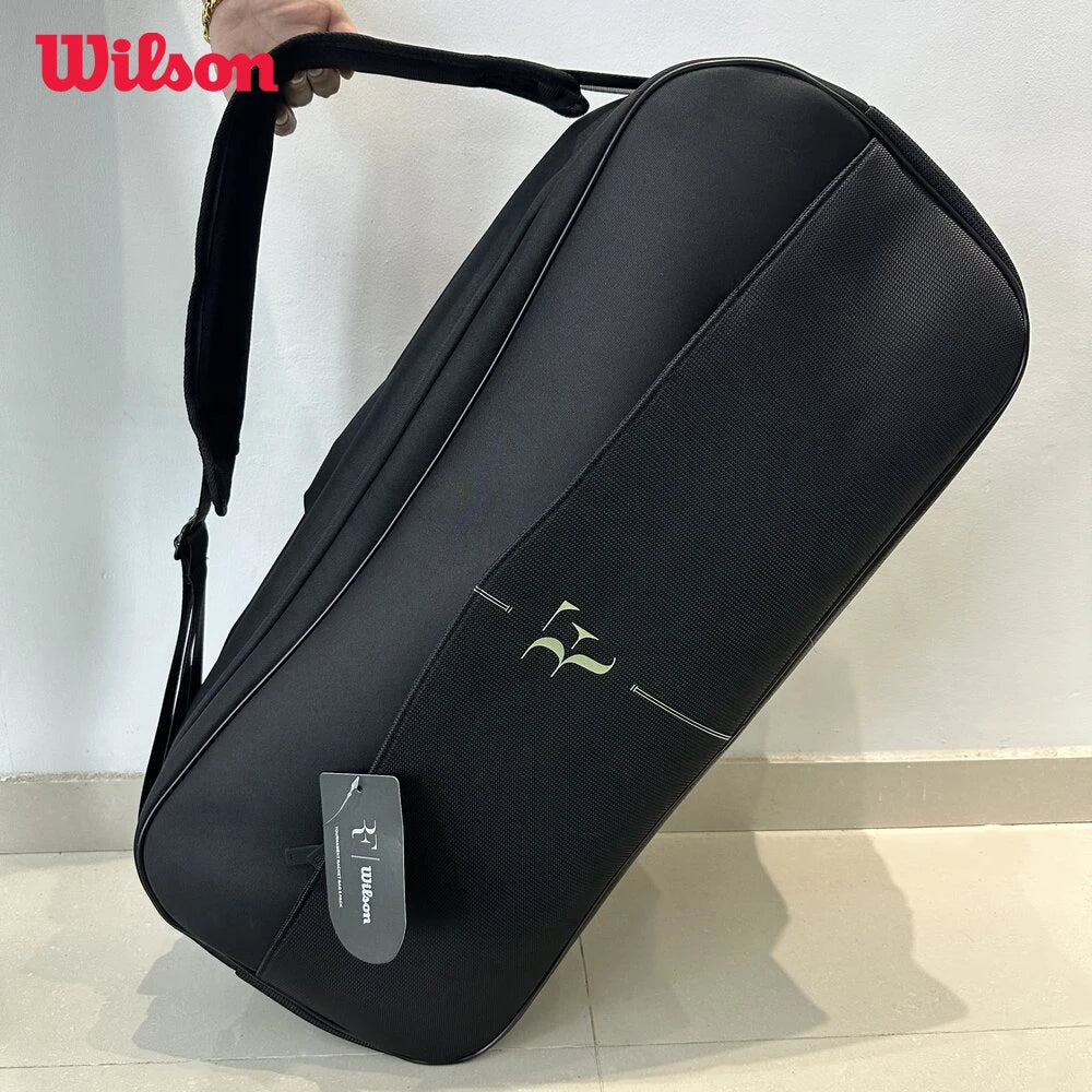 Wilson Tennis Bag RF Tournament Racquet Backpack tion - GilloServ