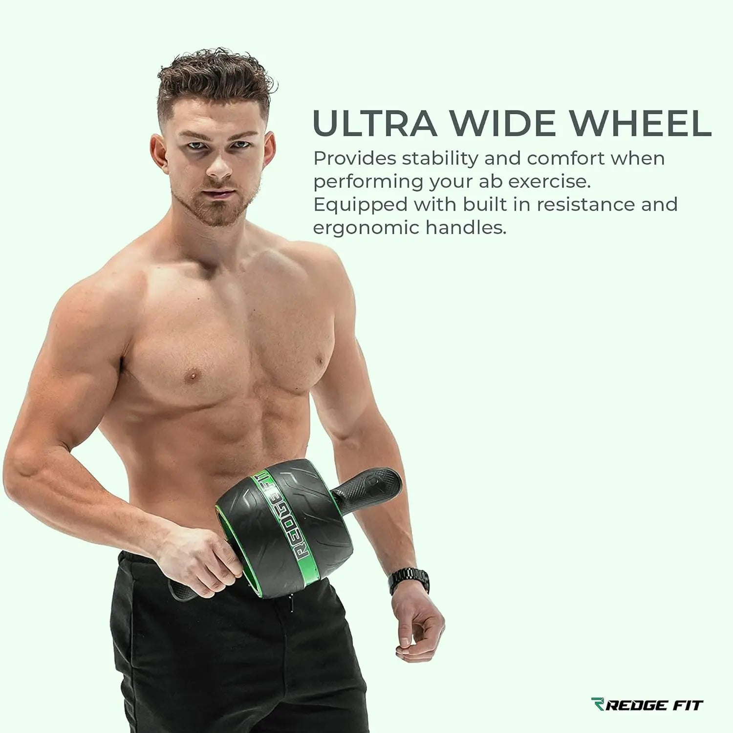 Ab Wheel with Jump Rope Automatic Rebound Ab// Wheel Abdominal Exercise Wheel with Elbow Support Ab Exercise Machine for Core Trai - GilloServ