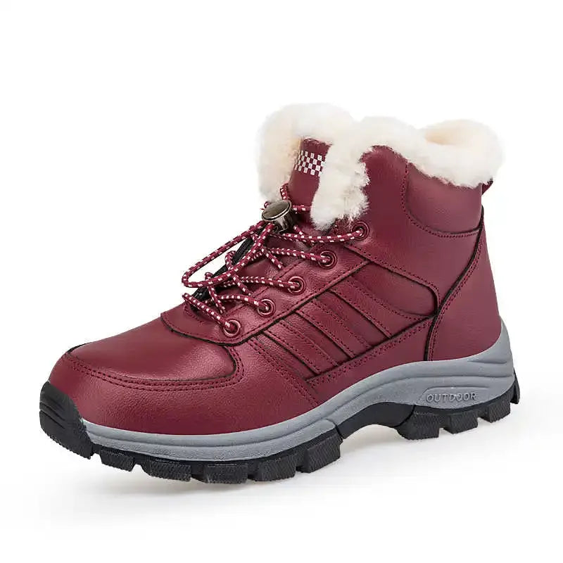 Thermo Thick Heeled Summer Shoes Brand Tennis Boot Black Sneakers - GilloServ