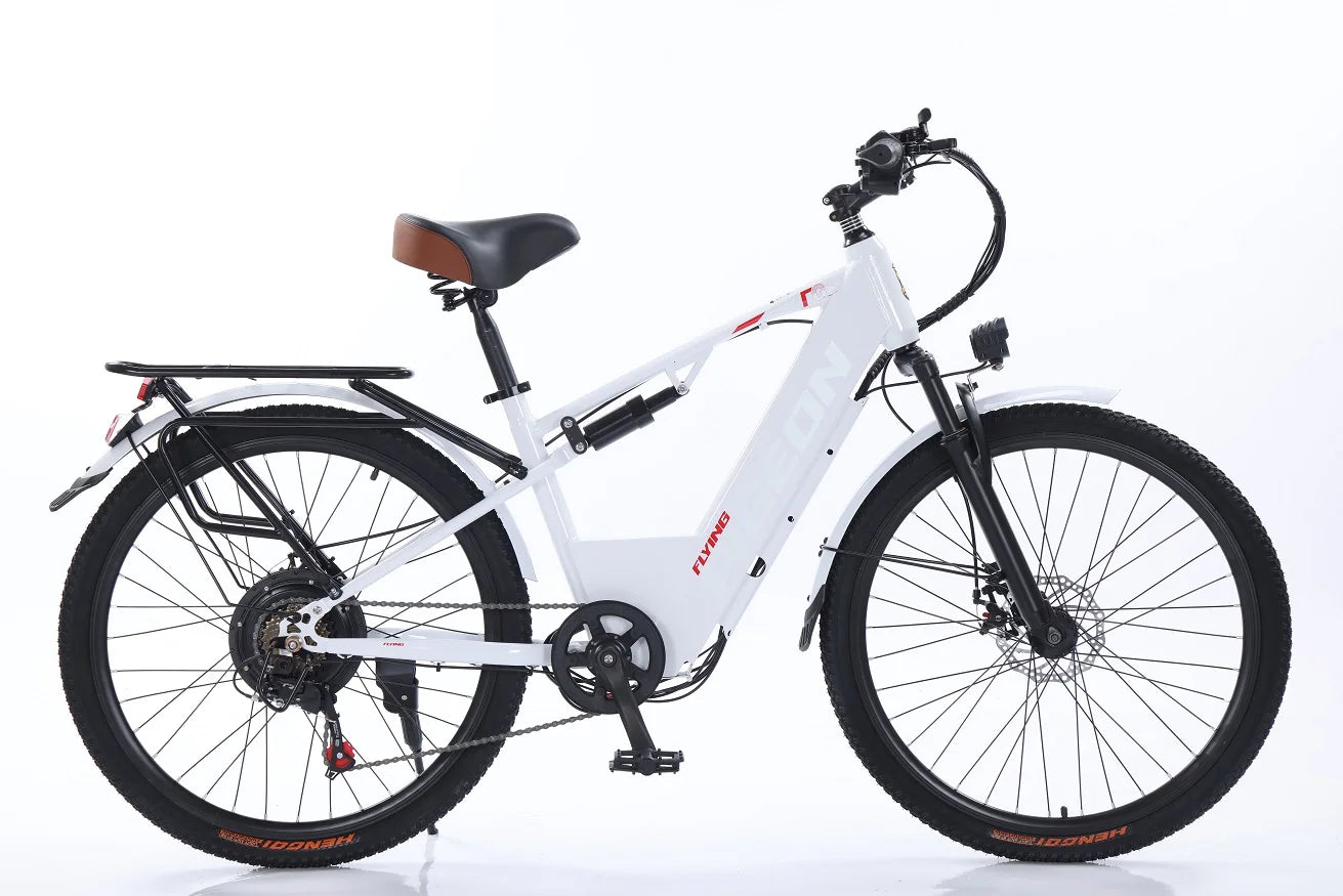 Intelligent Library 26 Inch Cheap Long Range Step Through Electric City Bicycle 48V 10Ah 20Ah Mountain Sport E Bike - GilloServ