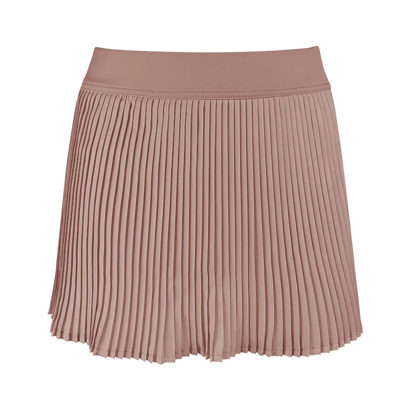 Women Tennis Golf Wear Skirts Sports Pleated Casual Fitness - GilloServ