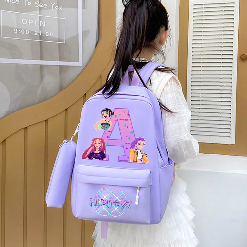 Demon Hunters Backpacks Fashion Schoolbag Large Capacity - GilloServ