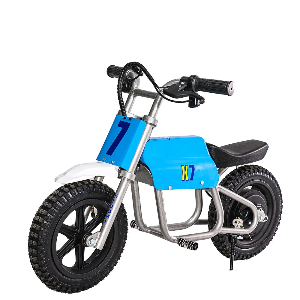 Customizable 250W Brushless Motor 12-Inch Tire Children's Electric Bicycle with 3.6Ah Battery Capacity Kids' Bike - GilloServ