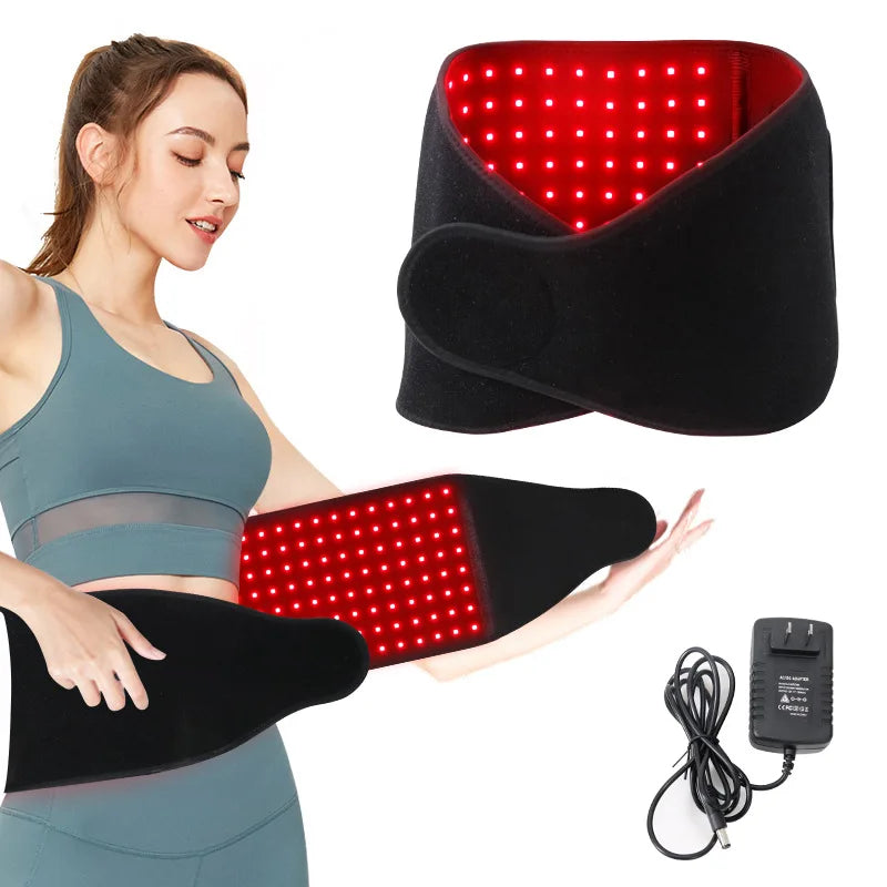LED Skin Therapy Panel 660nm 850nm Red Infrared Light Therapy Belt - GilloServ