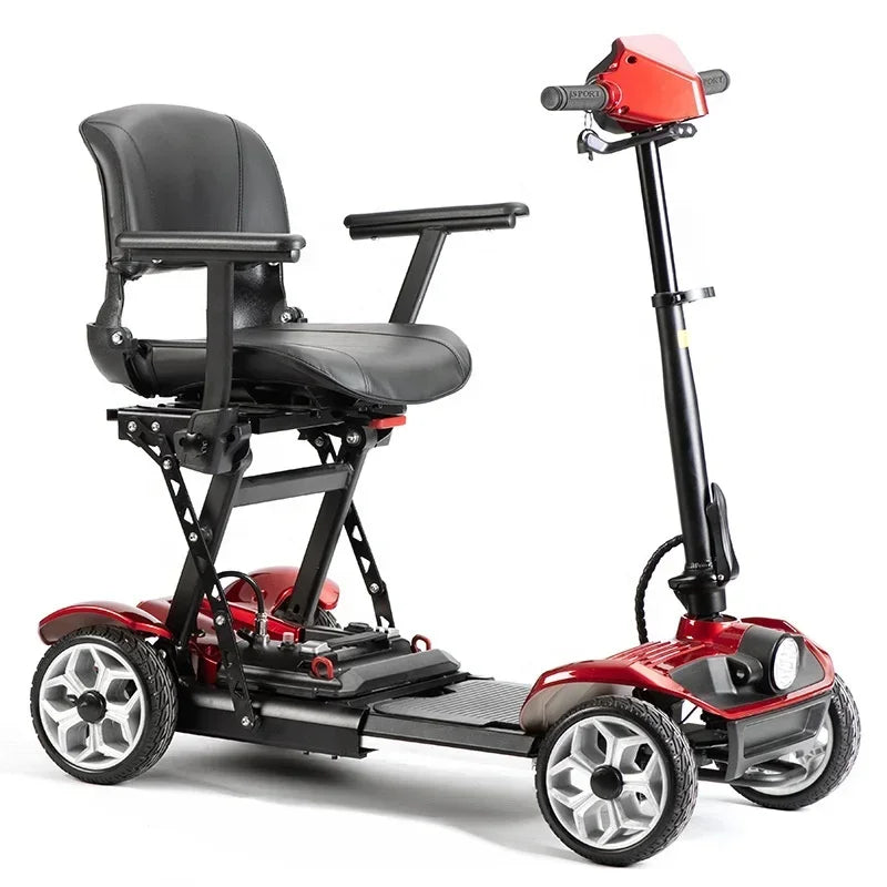 Lightweight Adult & Elderly Mobility Scooter 4-Wheel Electric Rollator Walker - GilloServ