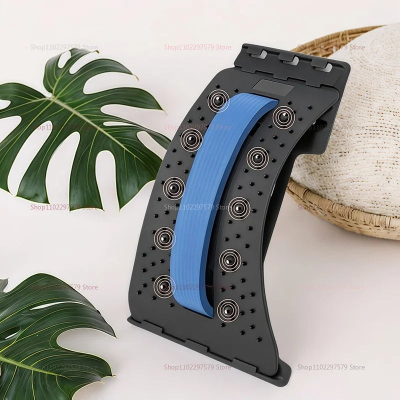Lumbar Soothing Device Fitness Lumbar Massager Support Relaxation Tool Stretcher for Spine Pain Relief Massageador Equipment - GilloServ