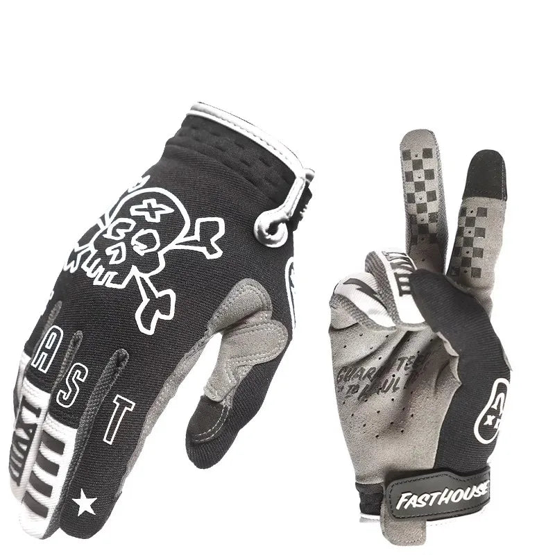 New Mtb Mountain Bicycle Motorcycle Racing Gloves MX Motocross Gloves Full Finger Cycling Gloves Bike Accessories A - GilloServ