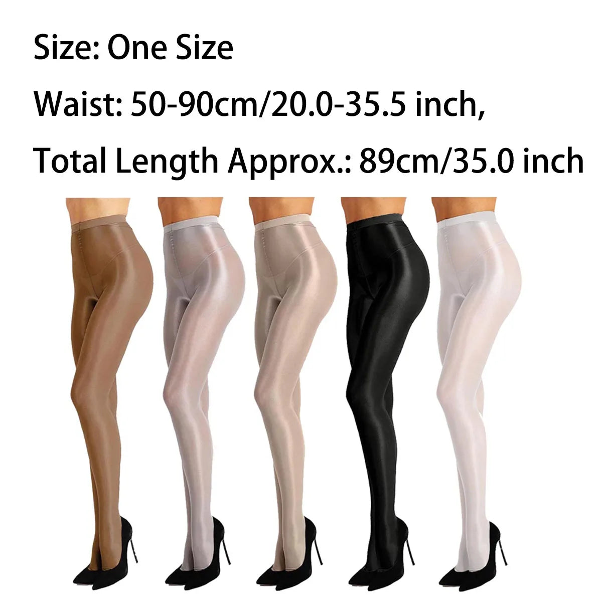 Women Ultra Thin Glossy Tights Sexy Leggings Shiny Stretch Yoga Pants Ballet Dance Workout Fitness Sports Tights Underwear - GilloServ
