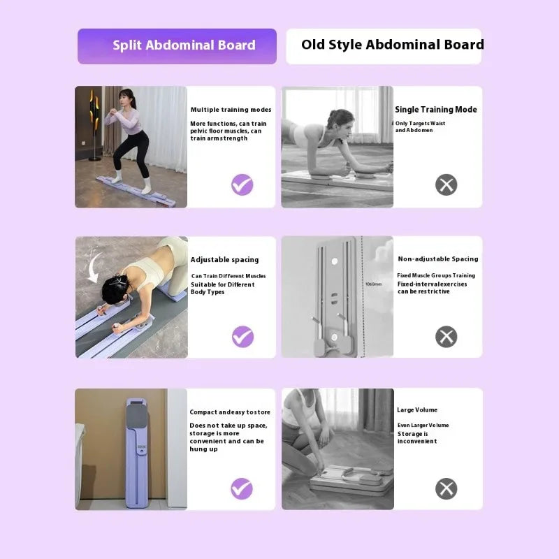 Leg Exercise Equipment Fitness Abdominal Trainer Split-type Ski Machine Pelvic Floor - GilloServ