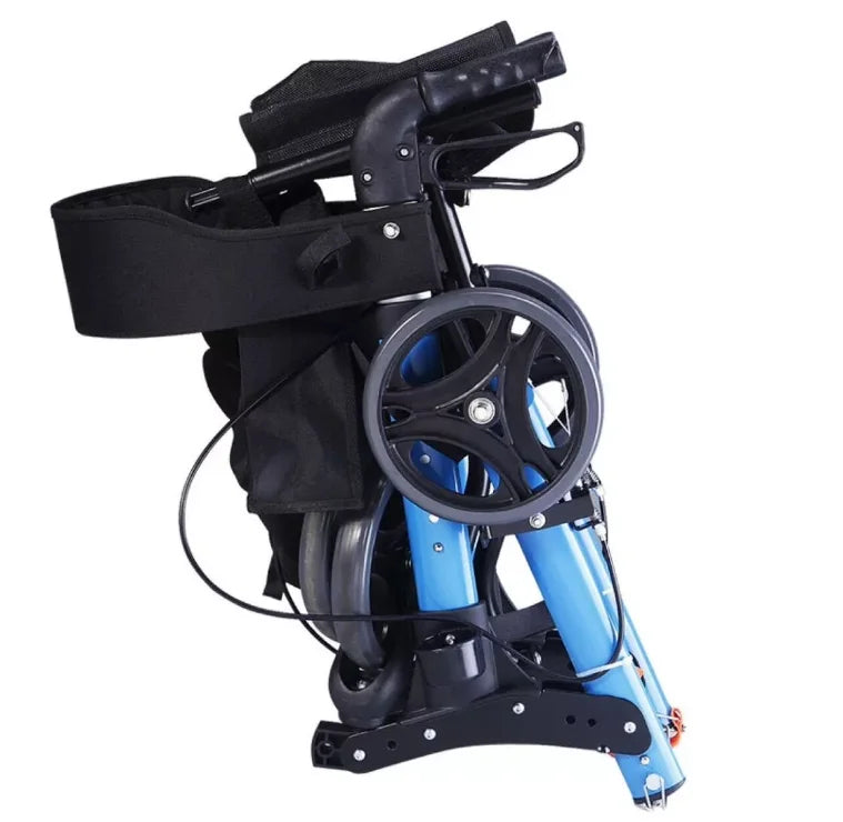 Aluminum Shopping Cart, Mobile Medical Trolley For Elderly Walker Rollator - GilloServ