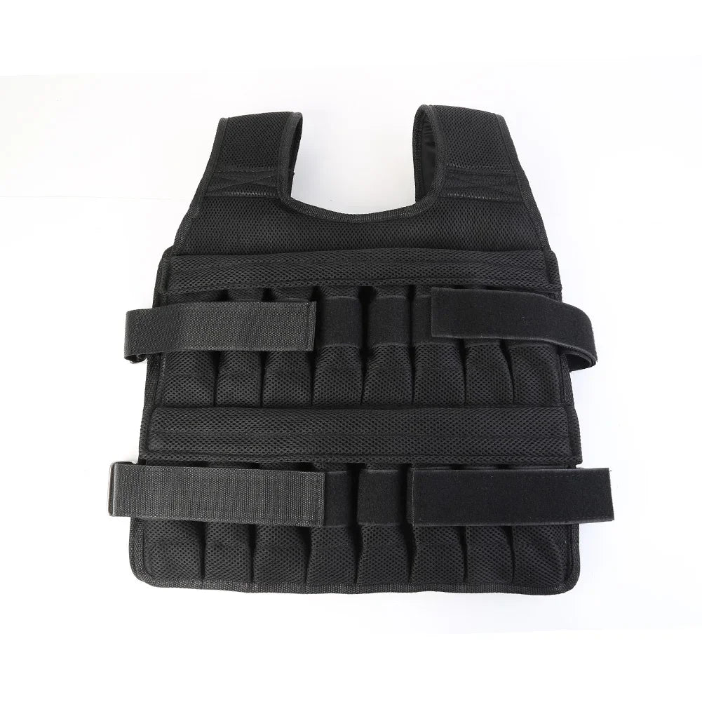 1-50kg Weighted Vest Adjustable Loading Weight Jacket Exercise Waistcoat - GilloServ