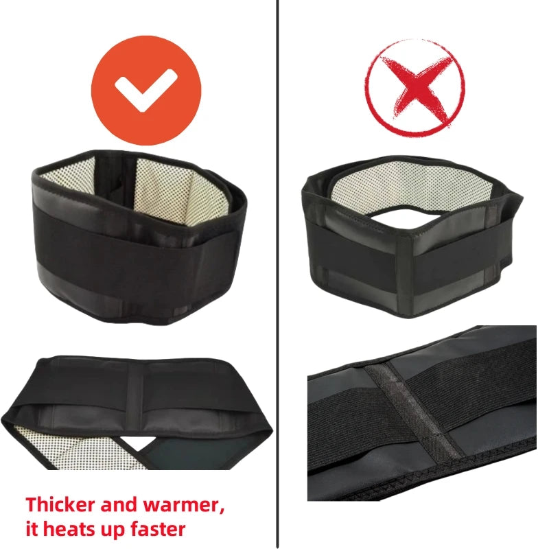 Adjustable Waist Tourmaline Self Heating Magnetic Therapy - GilloServ