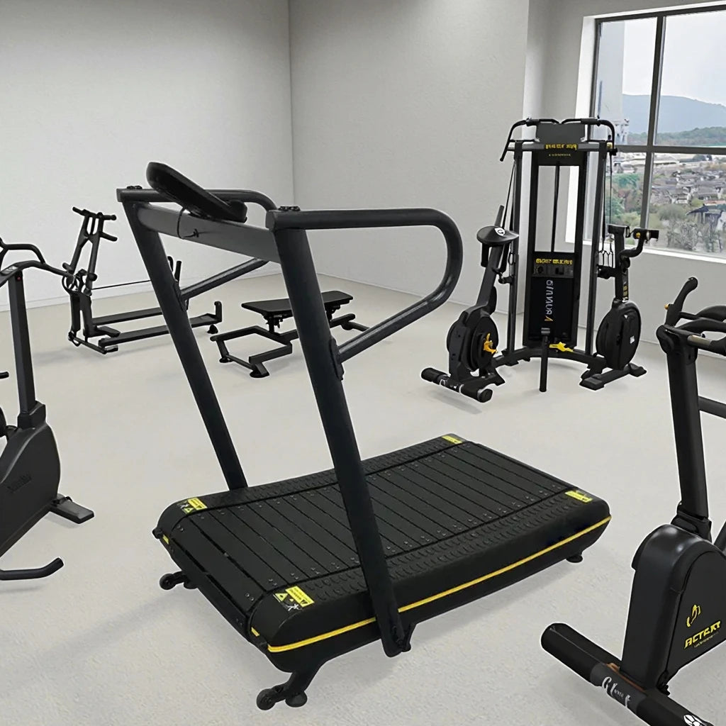 Factory Direct Sales of High Quality Home Commercial Treadmill Non-powered Bending Fitness Equipment Exercise Treadmill - GilloServ