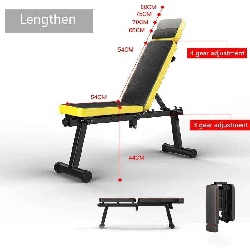 Upgrade New Household Dumbbell Bench Portable Weightlifting - GilloServ