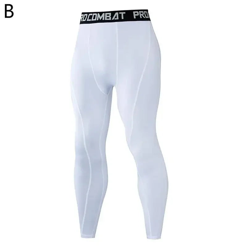 Fishing Men Compression Tight Leggings Running Sport Male Fitness Jogging Pants Quick Dry Trousers Workout Training Yoga Bottoms - GilloServ