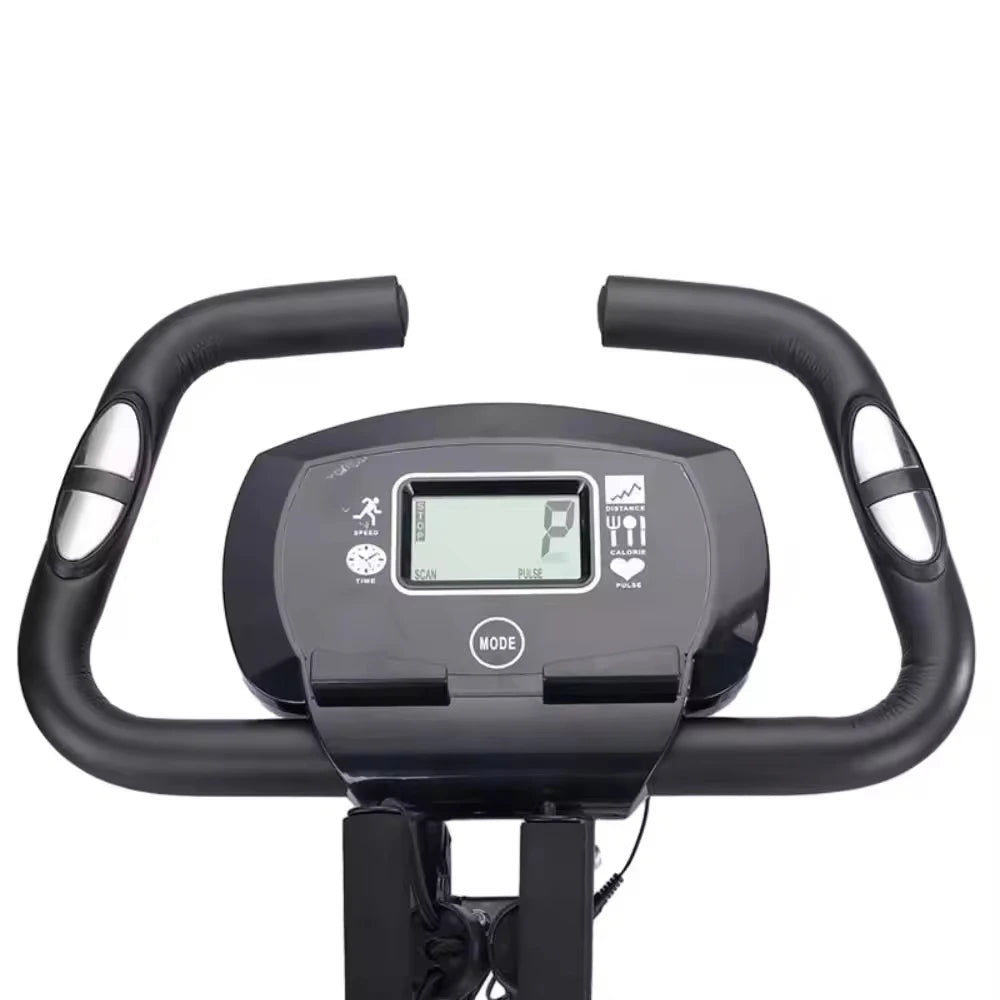 Workout  Indoor Fitness Exercise Bike// Body Building Belt Drive Foldable Gym Exercise Bicycle// Bike - GilloServ