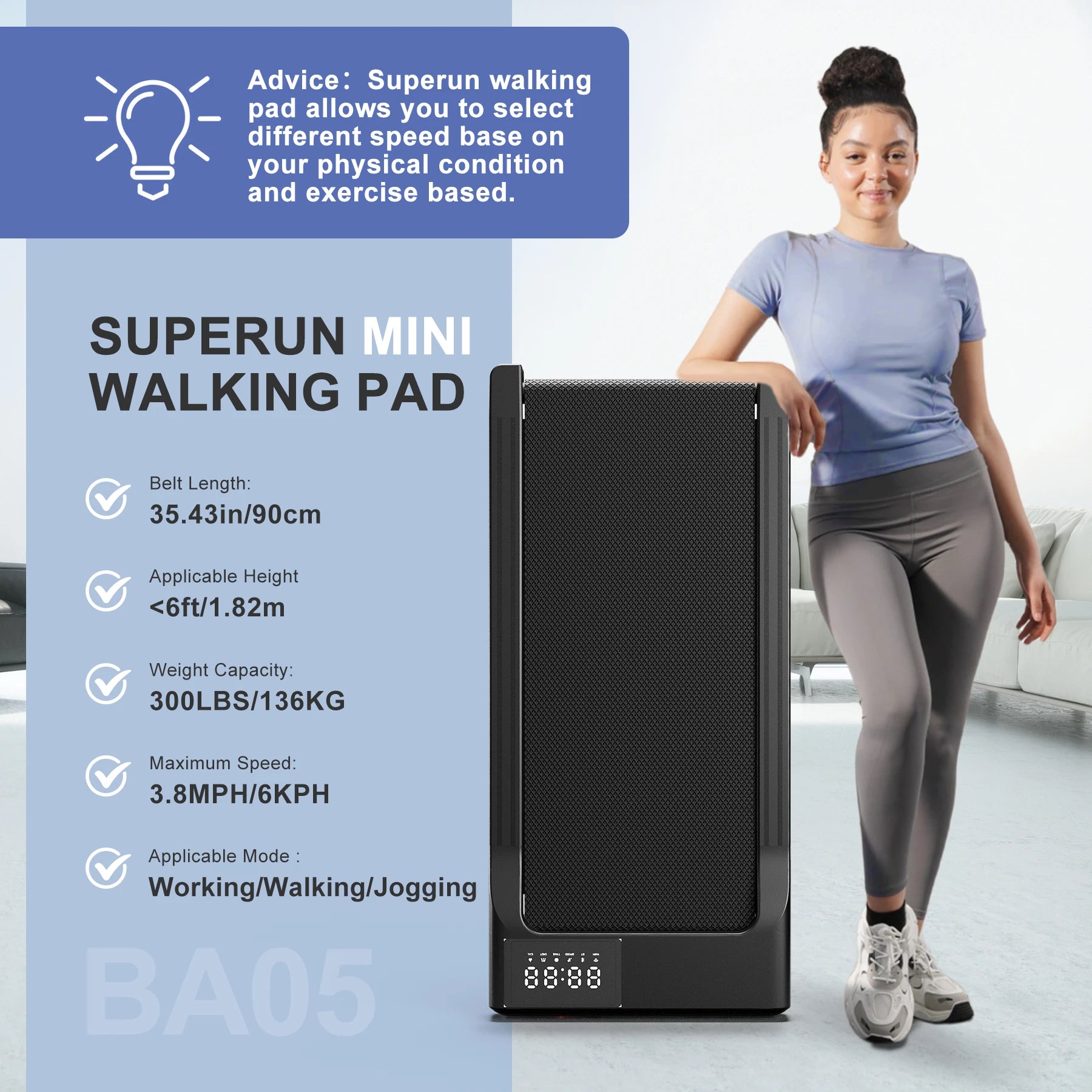 3-in-1 Portable Treadmill with Remote Control LED Display/// 2.5HP Silent Walkingpad - GilloServ