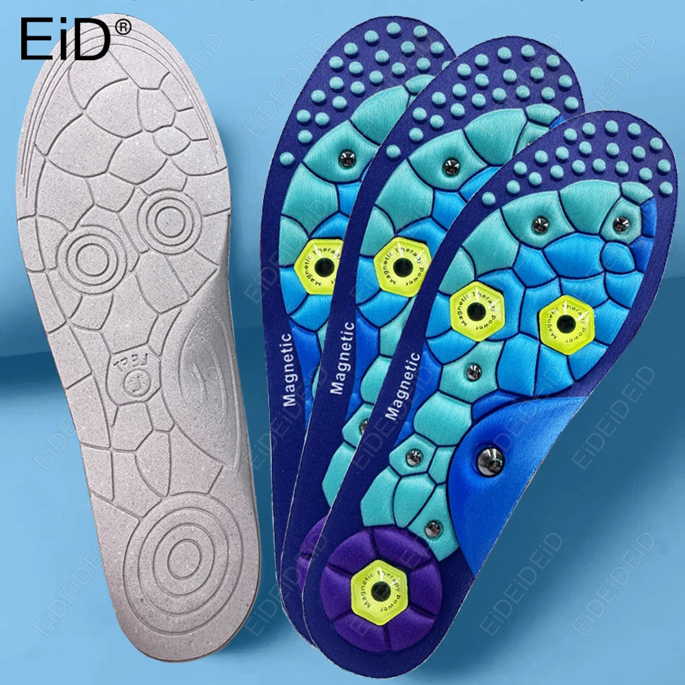 New Magnetic Therapy Sports Insoles for Massage Foot Weight Loss Slimming - GilloServ