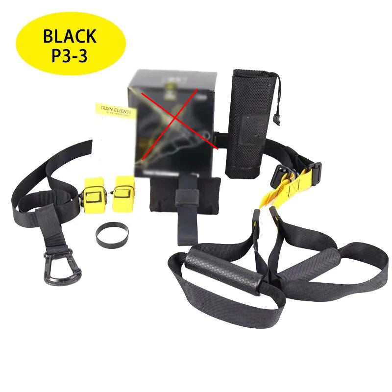 Hanging Training Strap Adjustable Fitness Band Chest Exercise Strap Pull Rope Resistance Band Set Home Gym Exercise Equipment - GilloServ