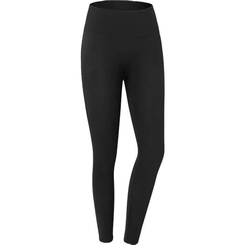 Women's Gym Fitness Tight Pants Non Wearing Underwear 7A Antibacterial Yoga Pants Hip Lifting Bottom Exercise Fitness Pants 2025 - GilloServ