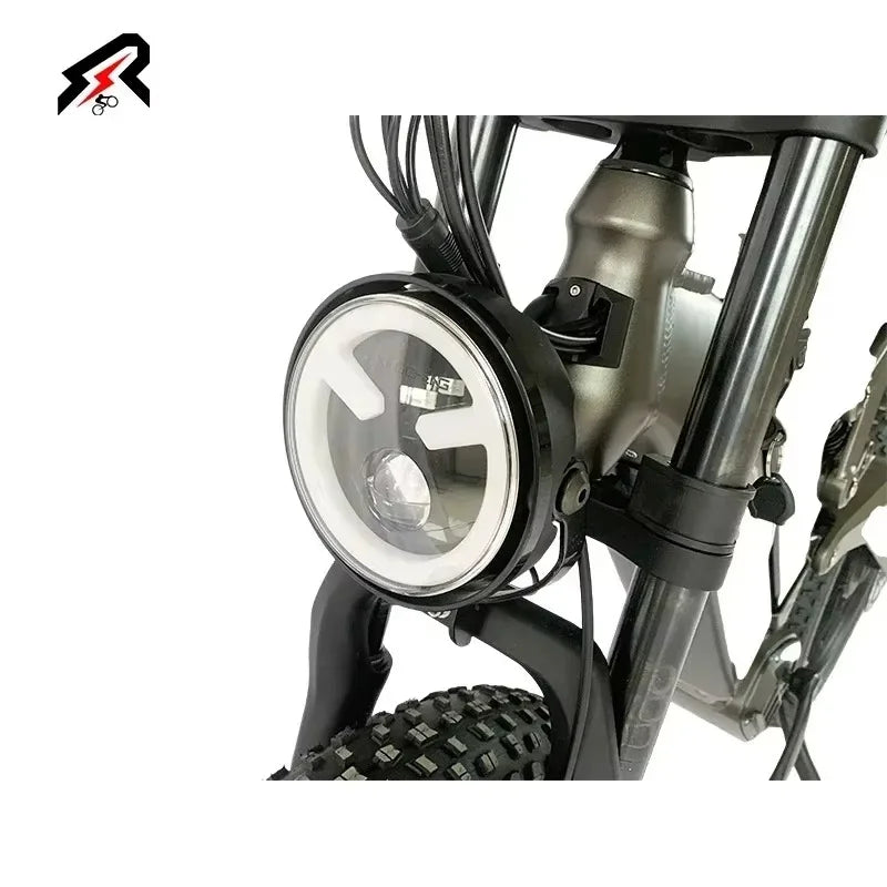 DUAL ELECTRIC DUAL DRIVE 1000W*2 Foldable Ebike Moutain Fat Tire 24inch - GilloServ