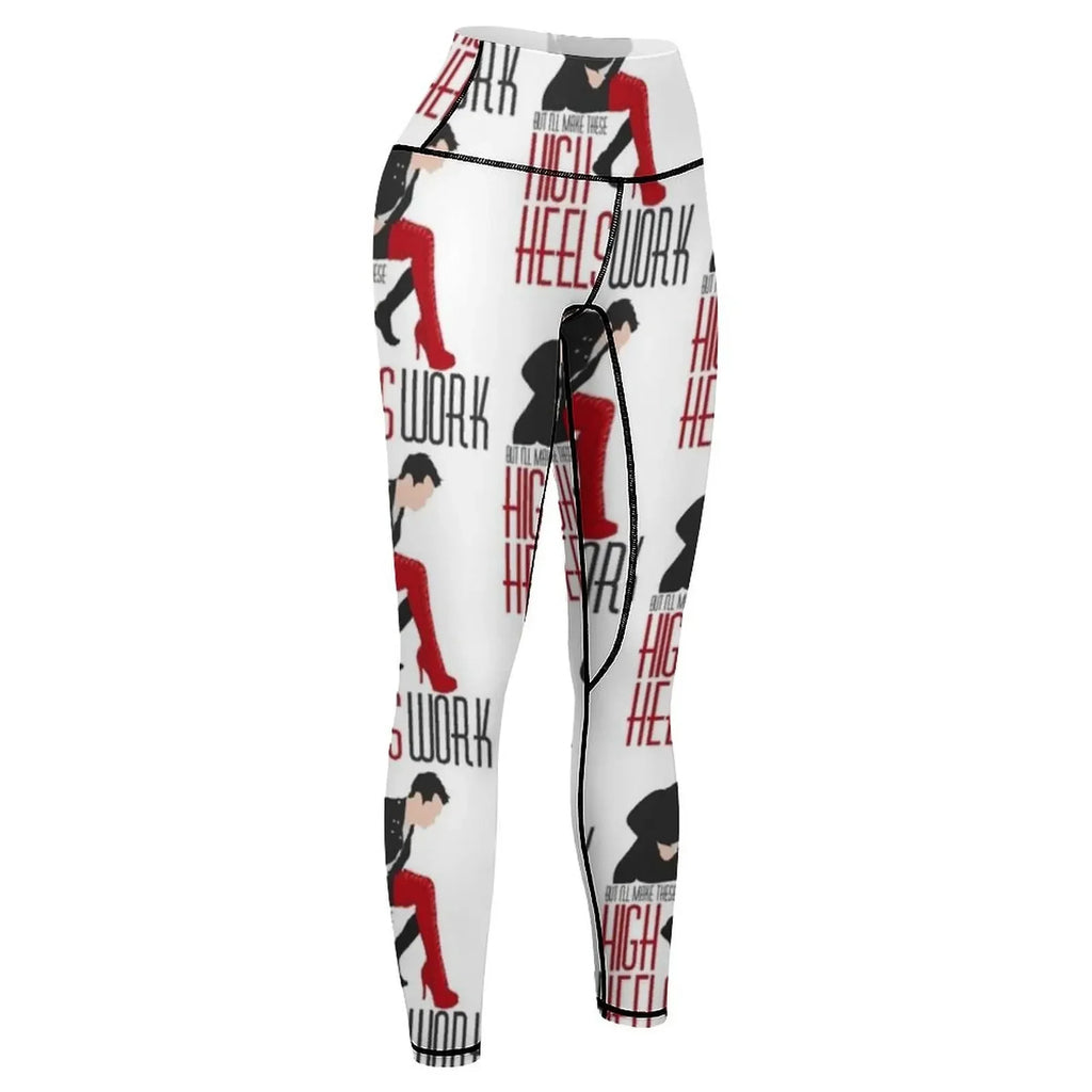 Make These High Heels Work Leggings Women's trousers Sports pants - GilloServ