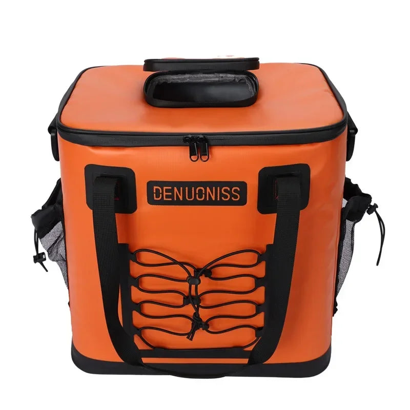 Outdoor Camping Storage Backpack Thermal Bag Cooler Picnic Basket Nature Hike - GilloServ