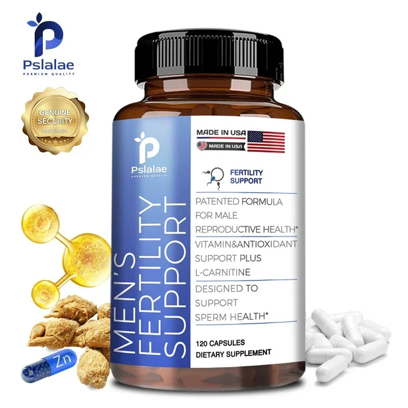 Male Fertility - Boosts Sperm Motility, Support Integrity, Support Male Reproductive Health - GilloServ