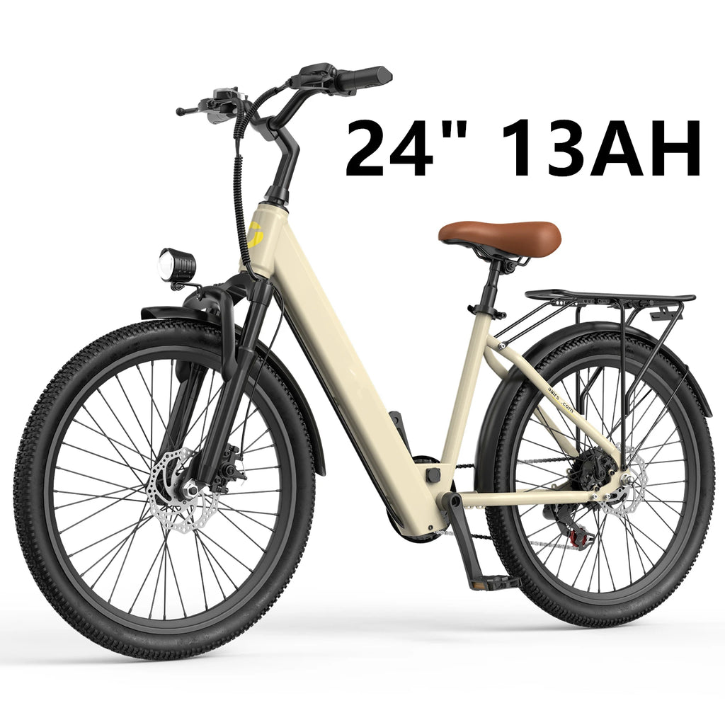 Commuter Electric Mountain Bike Electric Bicycles for Adults with 30-Mile Range - GilloServ