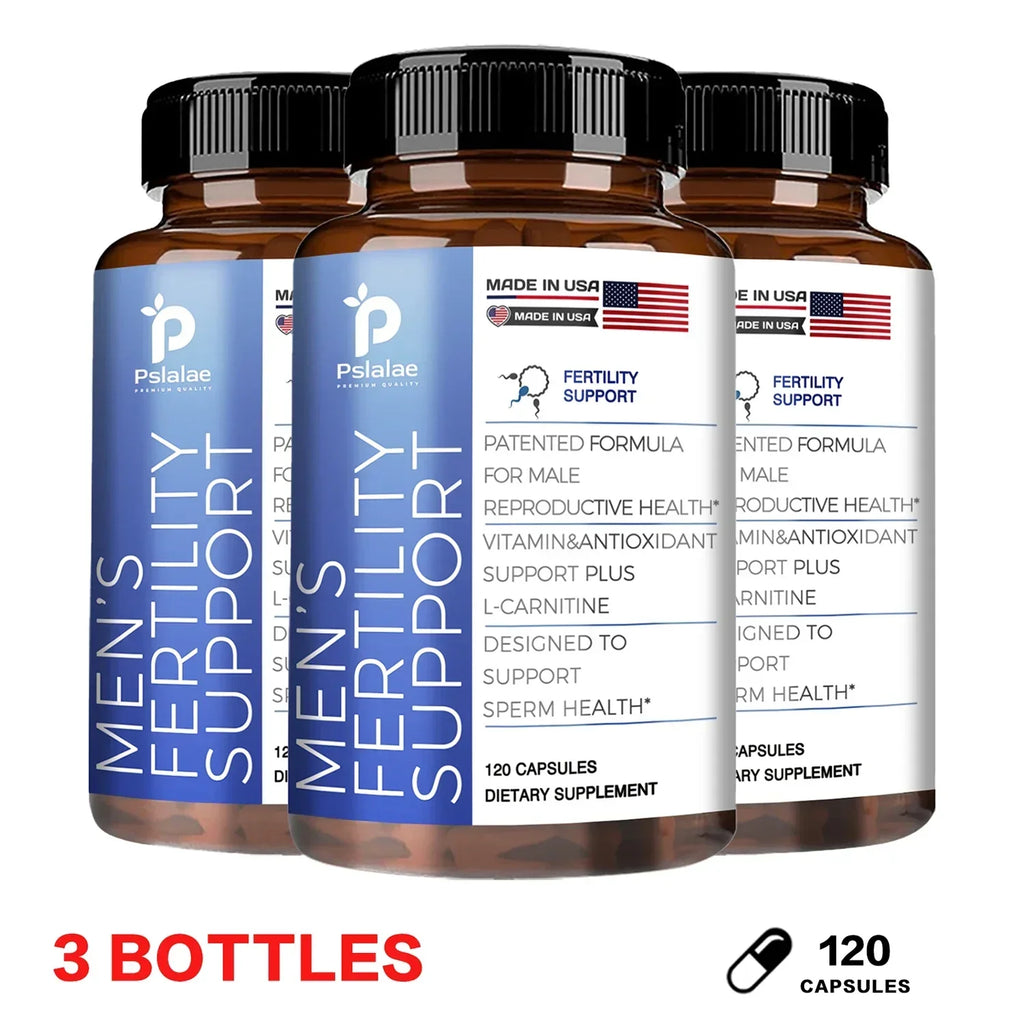 Male Fertility - Boosts Sperm Motility, Support Integrity, Support Male Reproductive Health - GilloServ