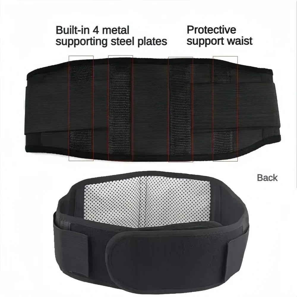 Adjustable Waist Tourmaline Self Heating Magnetic Therapy - GilloServ