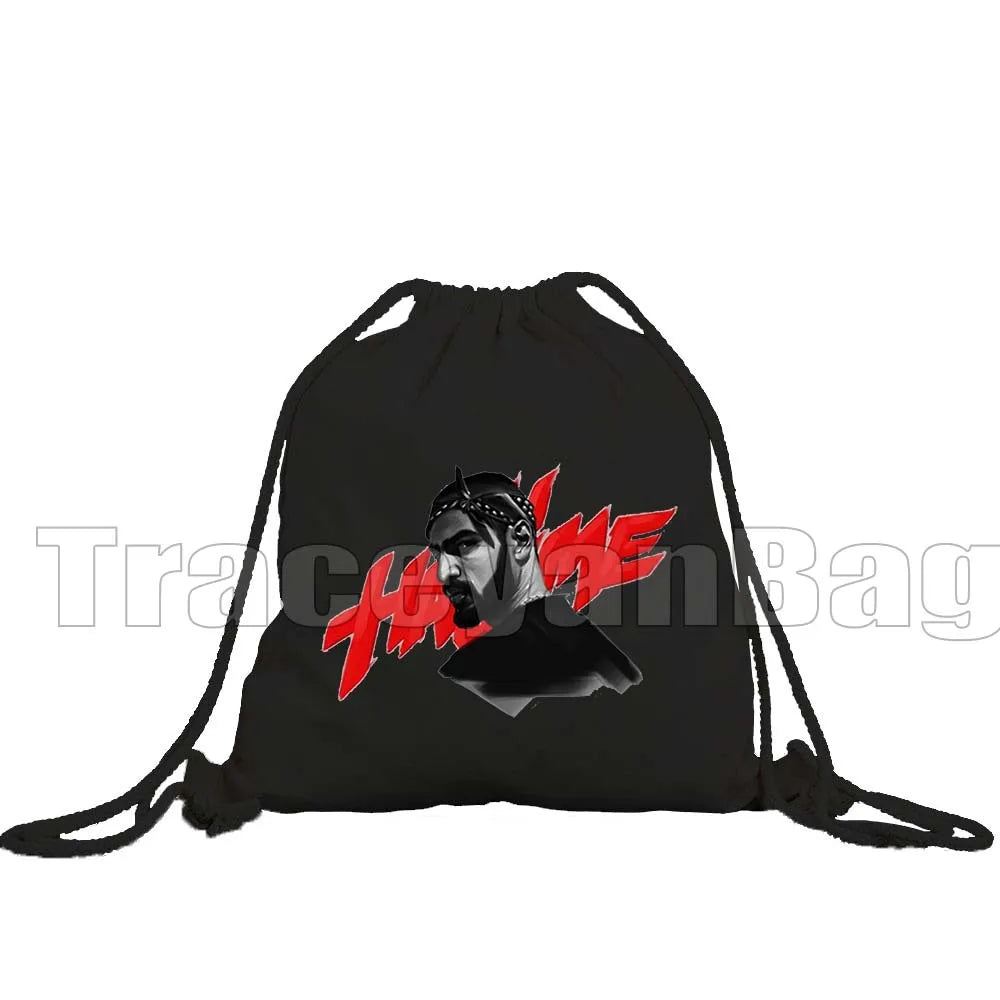 Great Rap Artist Drawstring Bags Soccer Gym Backpack - GilloServ
