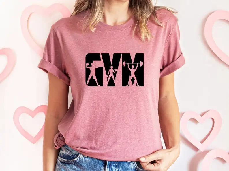 Workout Shirt, Gym Lover Gift, Fitness Training Top, Sports Enthusiast Tee, - GilloServ