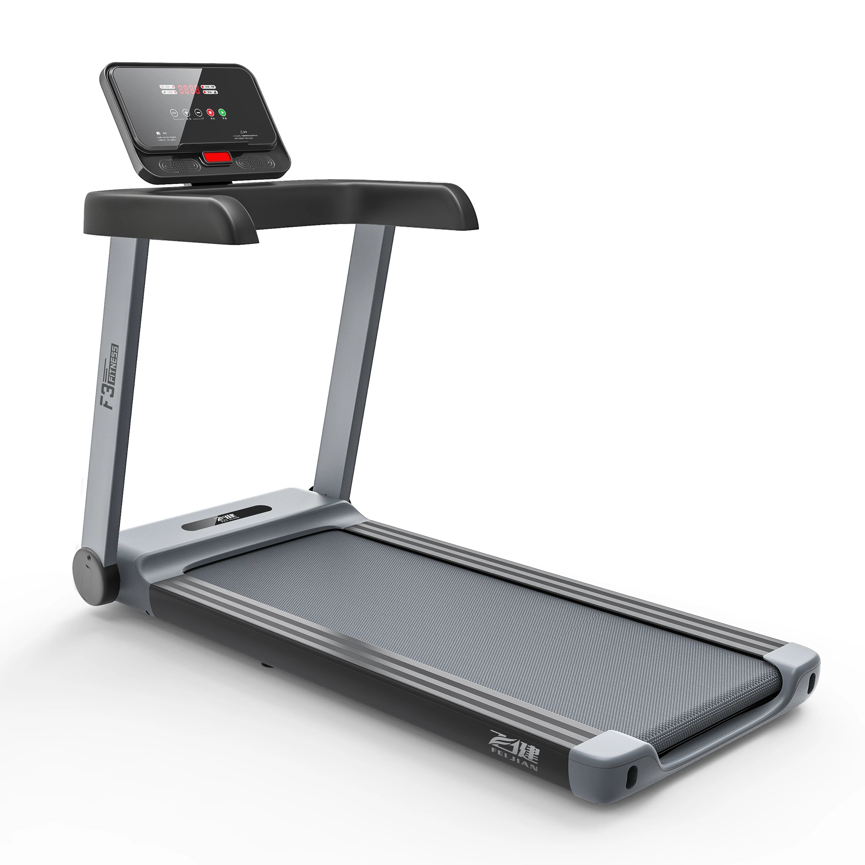 Touch Screen Treadmill Foldable Running Fitness Cardio Equipment - GilloServ