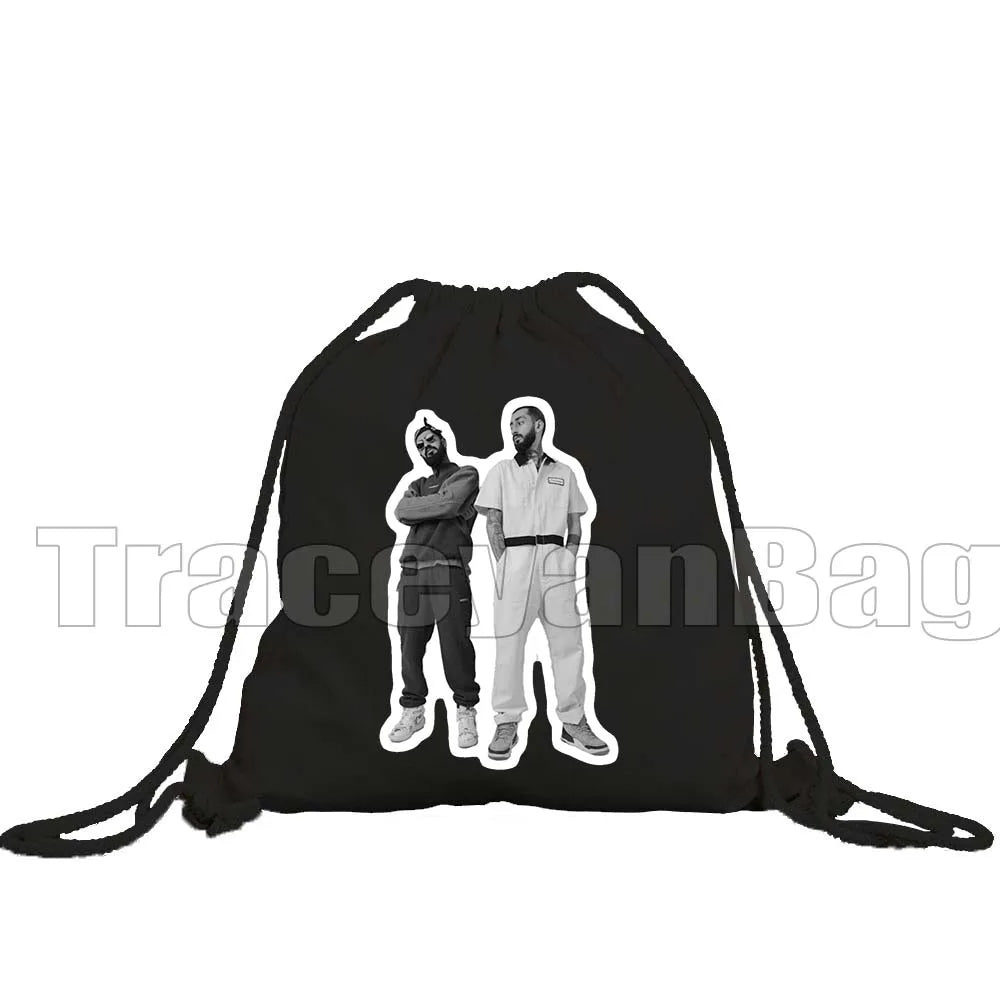 Great Rap Artist Drawstring Bags Soccer Gym Backpack - GilloServ