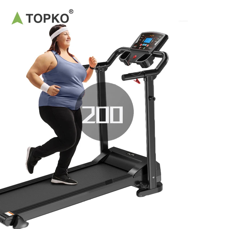 Commercial/ Home Life Fitness Treadmill Motorized Music Walking Treadmill - GilloServ