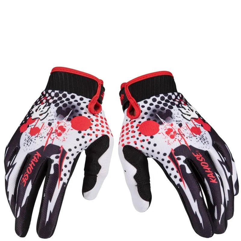 New Mtb Mountain Bicycle Motorcycle Racing Gloves MX Motocross Gloves Full Finger Cycling Gloves Bike Accessories A - GilloServ